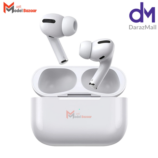 Airpod Pro Air Pro TWS Airpods Wireless Earbuds Bluetooth Double Earphones Headphone, Charging power bank Case Compatible for All Devices